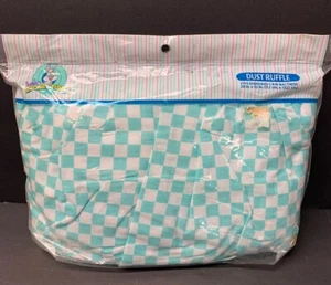 Vintage 1997 Baby Looney Tunes Dust Ruffle Crib NIP - Picture 1 of 3