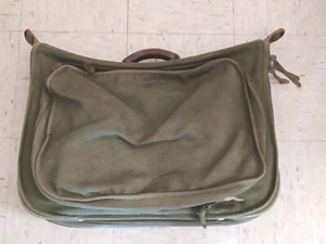 Original WW2 Air Force Army Type B-4 Flyers Canvas Pilot Crew Bag - Picture 1 of 17