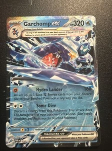 2023 Garchomp ex 38/182 Escarlata Violeta Paradoja Grieta Pokémon Arte - Imagen 1 de 6