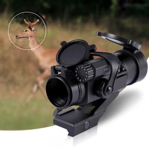 Cannocchiale da puntamento fucile 32 mm mirino reflex rosso verde punto per 20 mm Picatinny Rail - Foto 1 di 7
