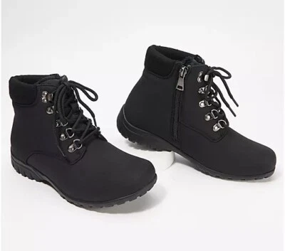 Nuevo Propet Mujer Dani Tobillo Encaje Repelente al Agua Botas Botines Talla 10 Ancho Foto 1 de 4