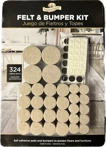 Parker & Bailey Felt and Bumper Kit (324 Adhesive Felts And Bumpers) - Bild 1 von 2
