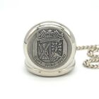 Personalised Scotland Scottish Themed Silver Full Hunter Pocket Watch, Engraved