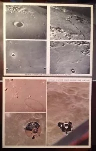 NASA APOLLO 10 FOTOPOT Mondumlaufbahn Ansichten der Mondoberfläche Verbundmond... - Bild 1 von 7