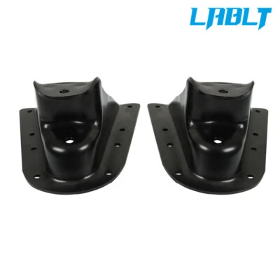 Colgador de grillete de resorte de hoja delantera trasera LABLT 2x para Chevrolet K10 K20 1973-1987 Foto 1 de 4