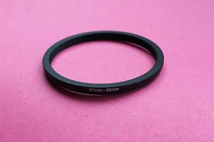 67mm to 62mm 67mm-62mm Stepping Step Down Filter Ring Adapter - Picture 1 of 1