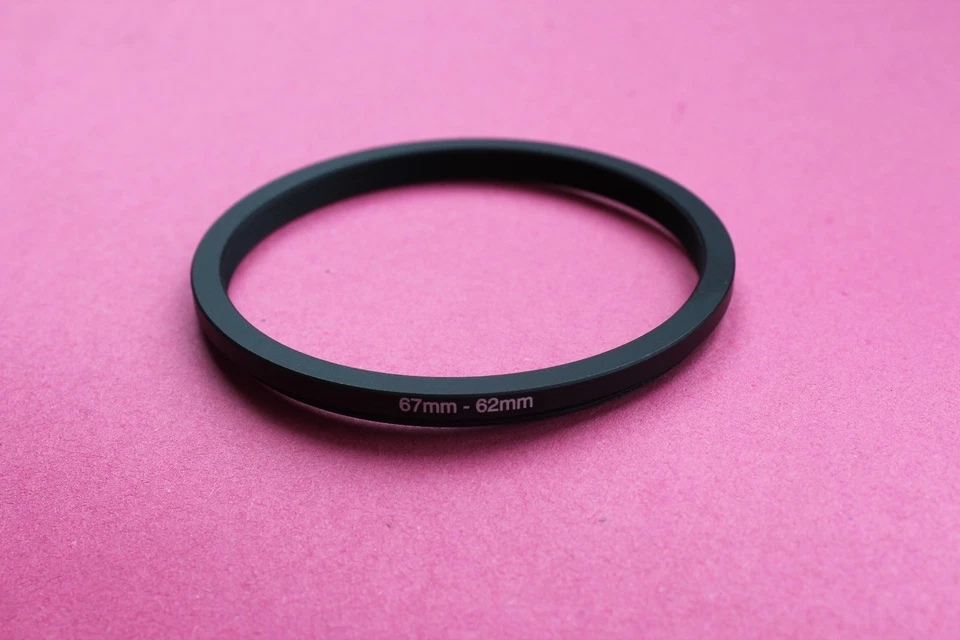 67mm to 62mm 67mm-62mm Stepping Step Down Filter Ring Adapter  - Image 1 of 1