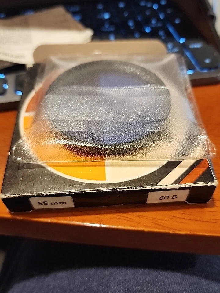 55mm Hunter  80B Blue Filter Excellent  - Image 1 of 1