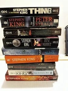 Lot Of 9 Stephen King Paperback Books Some Signet First Printing - Picture 1 of 7