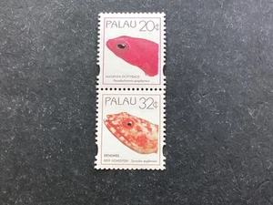 ICOLLECTZONE US Palau 366-367 booklet pair fish XF NH (A500a) - Picture 1 of 1