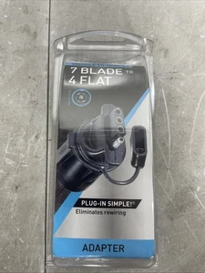Hopkins 47355 Trailer 7 Blade To 4 Flat Adapter - Foto 1 di 2
