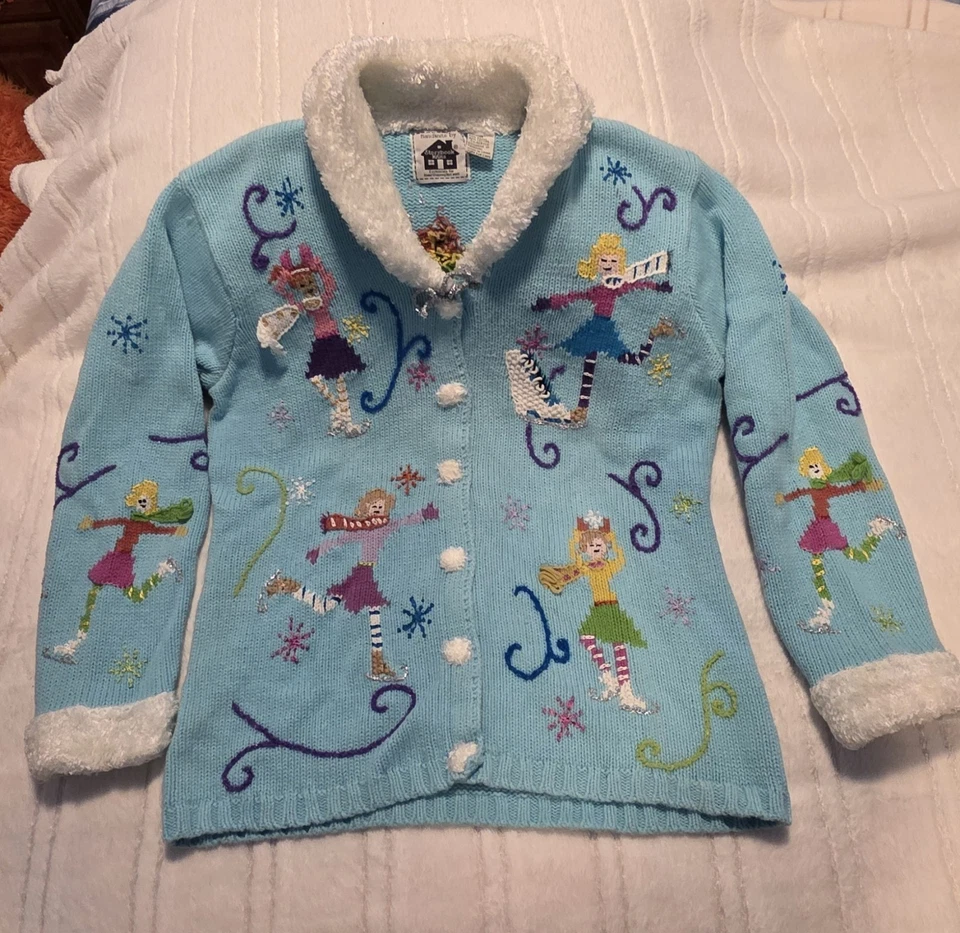 Suéter tejido Storybook. Excelente estado. Hogar para no fumadores. Talla M. Foto 1 de 4