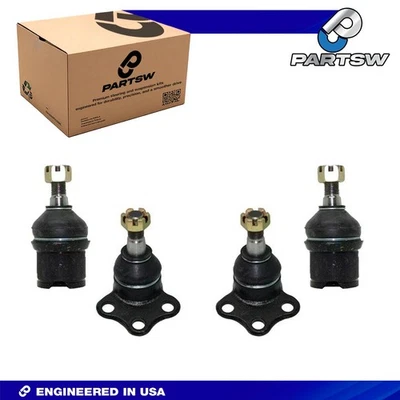 Kit de rótulas inferiores superiores delanteras PartsW 4 piezas para Dodge Durango Dakota Foto 1 de 4