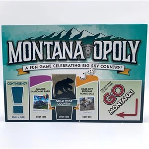 Montanaopoly Board Game Big Sky Country Made in U.S.A. READ - Picture 1 of 6