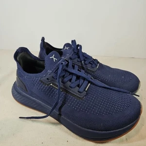 Flux Men's Adapt Runner Waterproof Navy Gum Athletic Barefoot Knit Shoe M7.5W9 - Picture 1 of 9