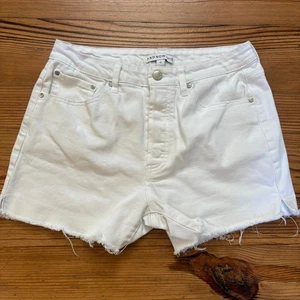 Y Ahora Este Pantalón Corto Blanco Corte Alto Botón Mosca TALLA 29 - Imagen 1 de 4