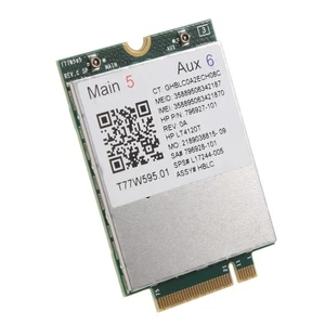 2X(Lt4120 X5 LTE T77W595 796928-001 4G WWAN M.2 150Mbps LTE Modem for HP2662 - Picture 1 of 7