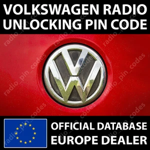 VW VOLKSWAGEN RADIO PIN CODE DECODE VWZ1Z2 VWZ1Z3 VWZ2Z2 VWZAZ2 VWZ1Z7 VWZ6Z7 - Foto 1 di 4