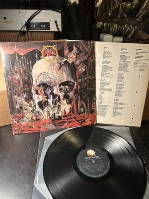 SLAYER South of Heaven LP 1988 thrash heavy metal death Def Jam Brazil megadeth Foto 1 de 4