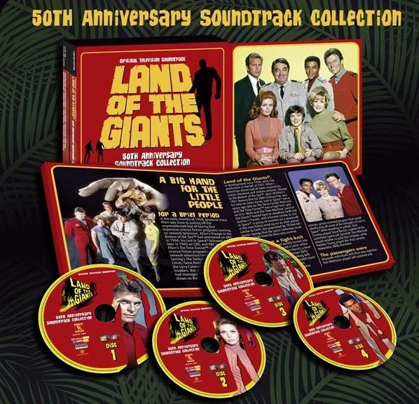 John Williams &V.A. – Land of the Giants (1968-1970) TV-Series Score 4CDs - Bild 1 von 3