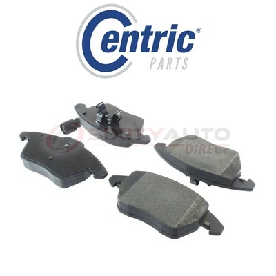 Centric Posi Quiet Metallic Brake Pads w Shims for 2007-2016 Volkswagen Eos re Foto 1 de 4