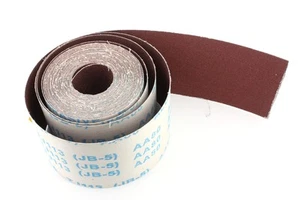 60 Grit Sandpaper Roll, Ready-to-wrap Ready-to-Cut 32Ft Long by 4" Wide Alumi... - Picture 1 of 9