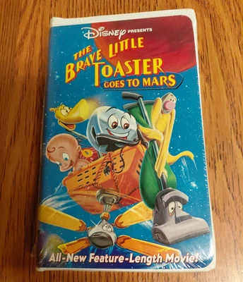 The Brave Little Toaster Goes to Mars (VHS, 1998) NEW Sealed Disney Video Tape - Image 1 of 4