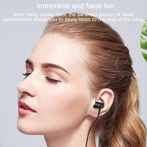 Headset 3.5mm Earbuds High Quality In-ear For Phone Computer Headphone With Mic - Photo 1/12