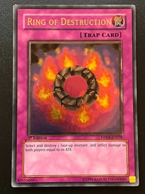 Ring of Destruction DPKB-EN036 Ultimate Rare 1st Ed EURO Moderate Play Yugioh - Image 1 of 4