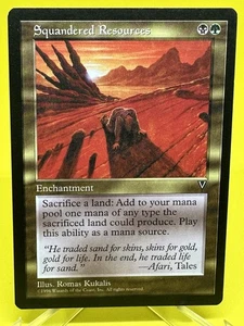 Visiones Squandered Resources (NM) | Lista reservada Magic The Gathering rara - Imagen 1 de 2
