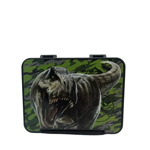 Porta pranzo Bento in silicone riutilizzabile universale Jurassic Park per bambini - Foto 1 di 8