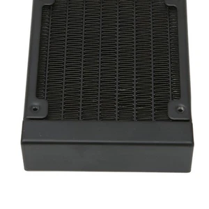 Aluminium-Wärmetauscher 8 Rohre 9 5 Mm Wasserhahn 80 Mm Gute Wärmeablei URS - Bild 1 von 22