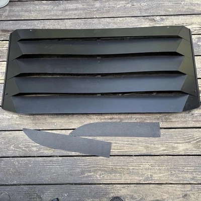 1970 - 74 雪佛兰科迈罗庞蒂亚克火鸟;轿跑车后窗百叶窗 3-PC 1973 — 第 1/4 张图片