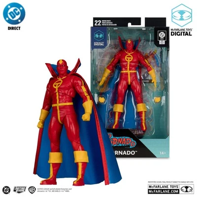 McFarlane DC  Red Tornado (The Bronze Age) w/ McFarlane Toys Digital Collectible - Image 1 of 4