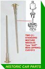 2 x STD "AAP" NEEDLES for HS2 1? SU Carbs on AUSTIN Allegro 1300 G.T 1971-72