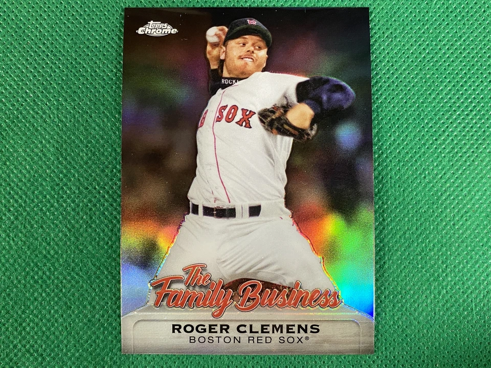 2019 Topps Chrome Update The Family Business #FBC6 Roger Clemens Boston Red Sox - Image 1 of 1