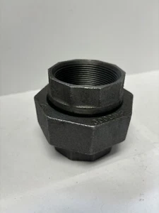 2" 300 Threaded NPT Union Galvanized Malleable Iron Pipe Fitting - Picture 1 of 1