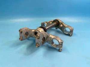 1992 -1997 KX80 KX 80 Triple Tree Upper Lower Clamps Forks Steering Stem Holder - Picture 1 of 10