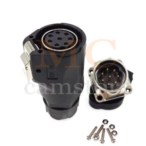 XHE28 8Pin Industrial Cable Connector,Waterproof Aviation IP67 Plug Socket 25A - Picture 1 of 8