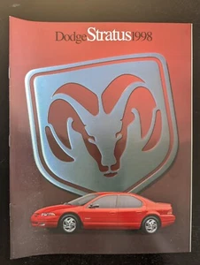 Dodge Stratus 1998 folleto de ventas catálogo 15 páginas - Imagen 1 de 5