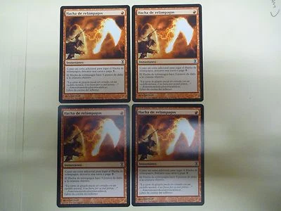 MTG 4X Lightning Axe Spanish Time Spiral NM-MT Free Combined Shipping! - Image 1 of 2