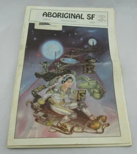 Aboriginal SF Science Fiction October 1986 Magazine 1st Issue! - Picture 1 of 3