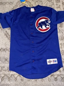 Vintage*Authentic*Sammy Sosa*Chicago Cubs*Majestic Jersey*Adult SM Read Descript - Picture 1 of 5
