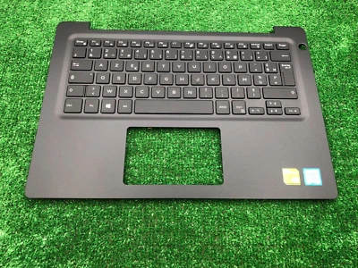 Genuine Dell Vostro 14 5481 Palmrest FR Keyboard AZERTY Backlit 0GNKT7 0PTXV1 - Image 1 of 4