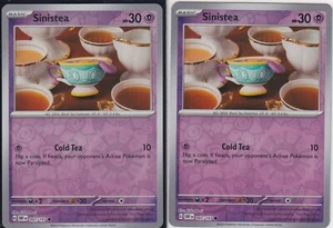 [LOT 2] Pokemon OBF Obsidian Flames Sinistea 097/197 Reverse Foil - 1094 - Picture 1 of 1