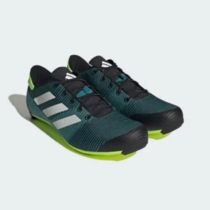 Adidas The Road Cycling Shoes 2.0 'Black Lucid Lemon' IE7018 NEW Men's Size 10.5 - Picture 1 of 7
