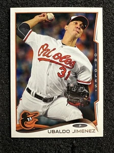 UBALDO JIMENEZ #US-23 2014 Topps Update QTY Baltimore Orioles - Picture 1 of 2