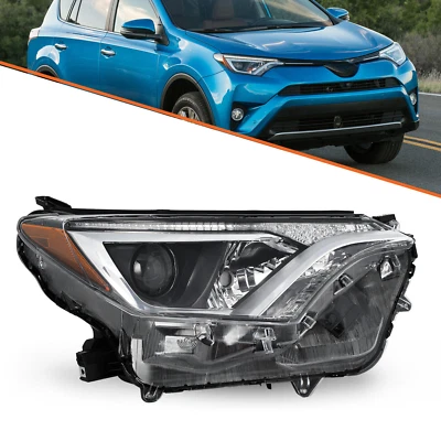 For 2016 2017 2018 Toyota Rav4 Halogen Projector Headlight Headlamp Right Side - Image 1 of 4