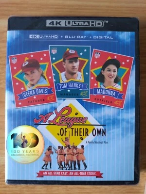 A League Of Their Own - 4K UHD & blu-ray set, new & sealed, Tom Hanks, Madonna - Image 1 of 3