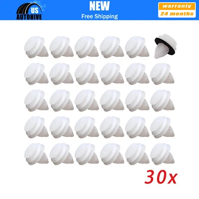 Nuevo sujetador de panel de ajuste blanco de 30 piezas para Mazda 6 2019 2020 2021, GJ6A-68-AB1 Foto 1 de 4